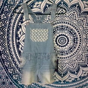 Girls short overalls